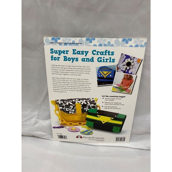 5 Crafting books lot For Foam Crafts Woodlet’s and Pom Pom’s Assorted Crafts - Picture 12 of 12